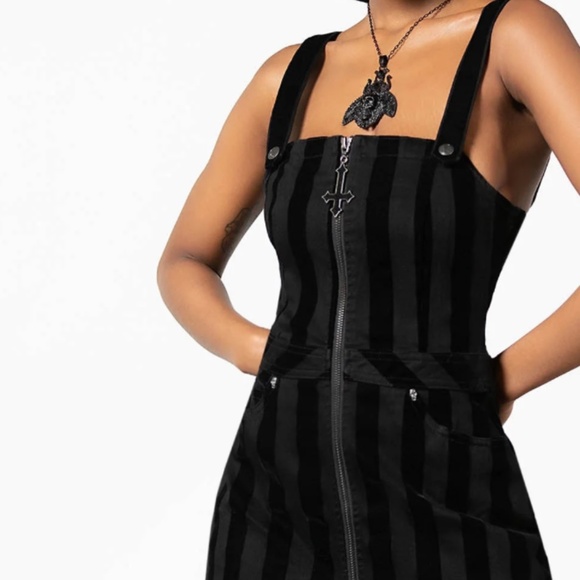 Killstar HOLYSTONE ZIP DRESS - Picture 6 of 14